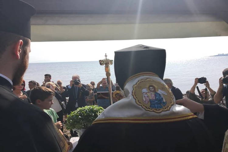 Τρισάγιο του Οικουμενικού Πατριάρχη στο Μάτι