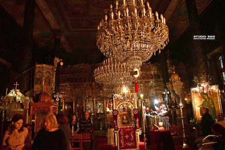 Αγρυπνία Αγίου Αρσενίου του Καππαδόκου στο Ναύπλιο