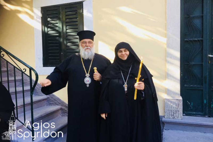 Νέα Μεγαλόσχημη Μοναχή στη Μητρόπολη Κερκύρας