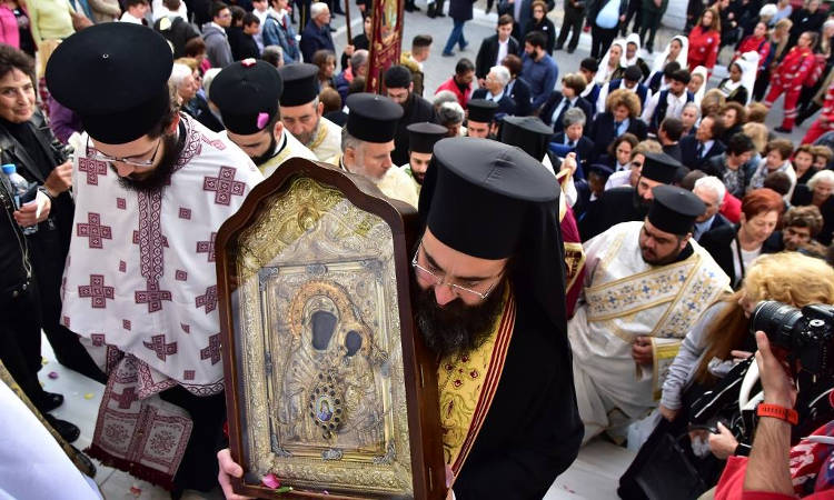 Στα Χανιά η Παναγία της Έλωνας
