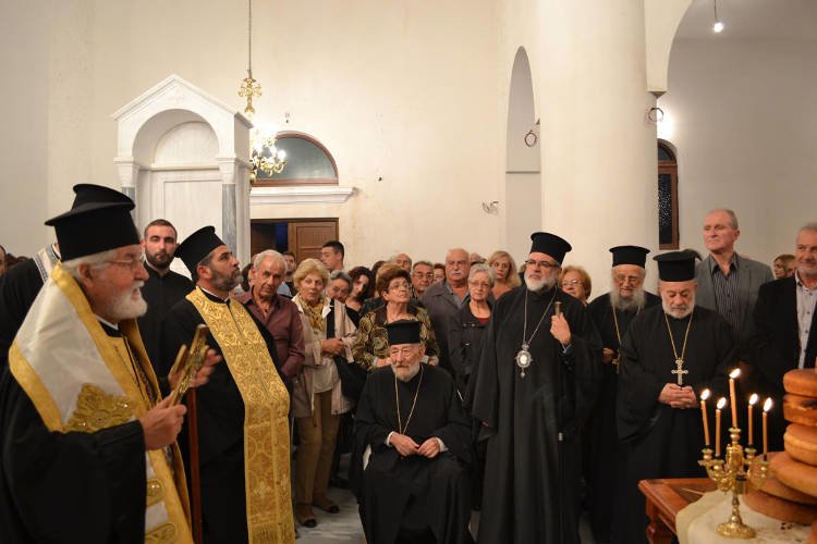 Δέηση στον Άγιο Γεώργιο Νέας Αλικαρνασσού στην Κώ