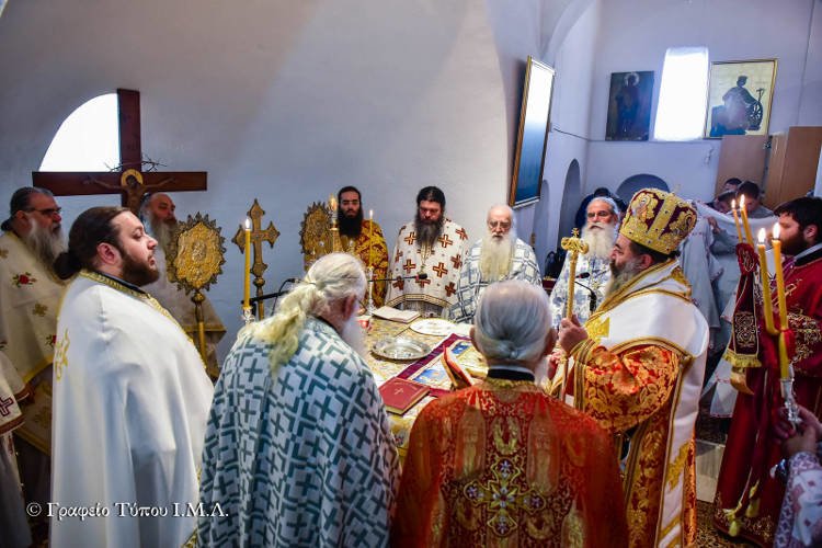 Η Εορτή της Ανακομιδής Λειψάνων Αγίου Γεωργίου στη Μητρόπολη Λαγκαδά (ΦΩΤΟ)