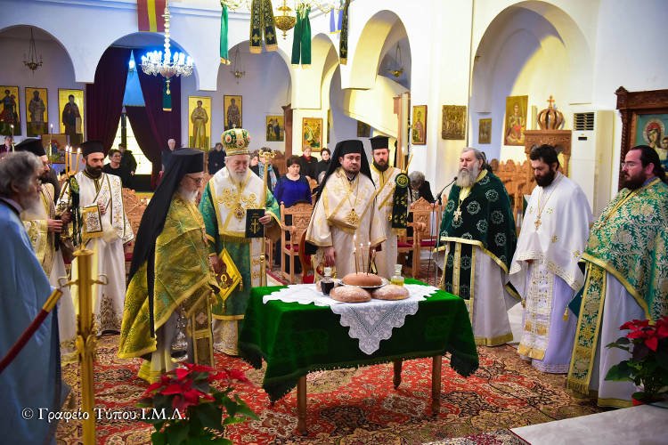 Εορτή των Εισοδίων της Υπεραγίας Θεοτόκου στη Μητρόπολη Λαγκαδά (ΦΩΤΟ)