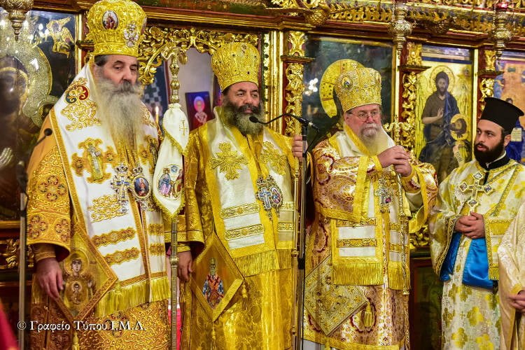 Εορτή Αγίου Δαμασκηνού του Στουδίτου στη Μητρόπολη Λαγκαδά