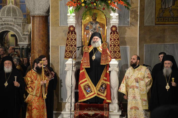 Πανηγυρικός Εσπερινός Αγίου Αποστόλου Ανδρέα στην Πάτρα (ΦΩΤΟ)