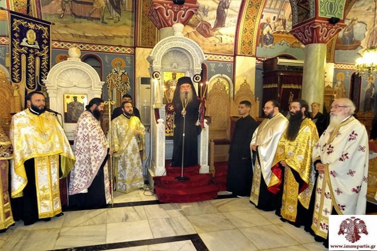 Η Σπάρτης εορτάζει τον πολιούχο της Όσιο Νίκων