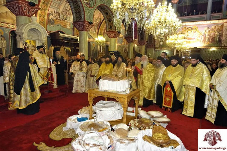 Εορτή του Οσίου Νίκωνος του Μετανοείτε στη Σπάρτη