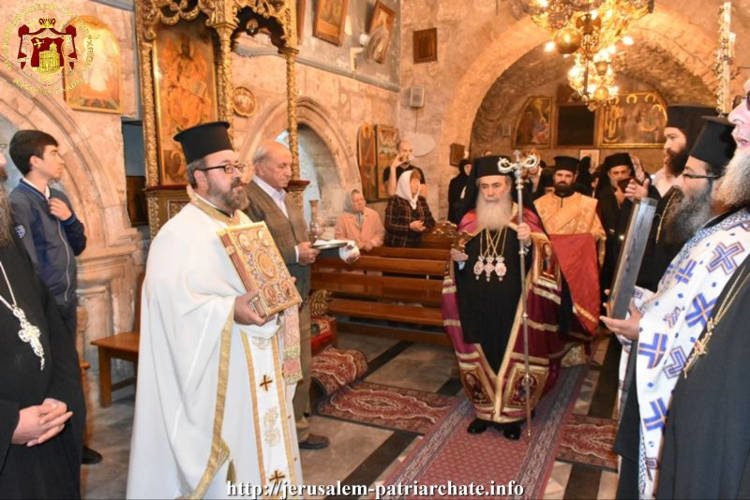 Εορτή Αγίου Ιακώβου του Αδελφοθέου στο Πατριαρχείο Ιεροσολύμων