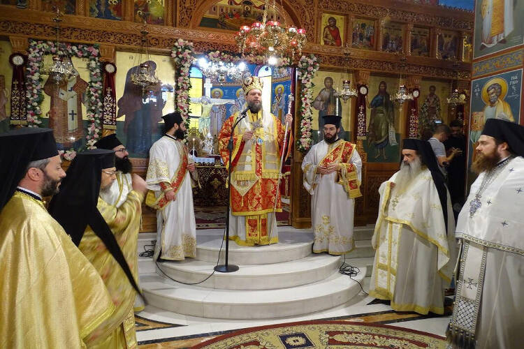 Η εορτή του Αγίου Νεκταρίου στη Μητρόπολη Νέας Ιωνίας