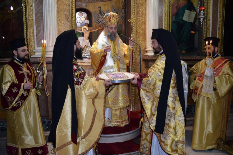 Αγρυπνία Αγίου Αμφιλοχίου στην Καρδίτσα