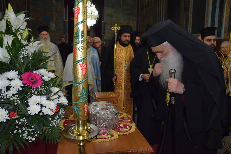 Η Καρδίτσα υποδέχτηκε λείψανο του Αγίου Λουκά του Ιατρού