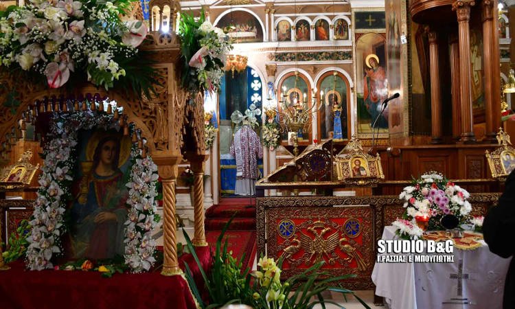 Η Εορτή της Αγίας Βαρβάρας στη Μητρόπολη Αργολίδος