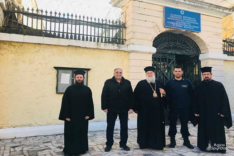 Ποιμαντικές επισκέψεις του Μητροπολίτου Κερκύρας