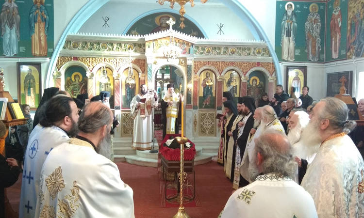 Η Εξόδιος Ακολουθία Καθηγουμένου της Μονής Παναγίας Ελεούσης