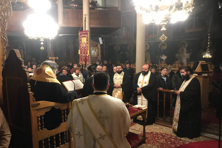 Αρχιερατικό Ευχέλαιο στον Άγιο Νικόλαο Ελευθερουπόλεως