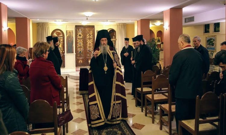 Εσπερινός Αγίου Πορφυρίου στη Ναύπακτο (ΦΩΤΟ)