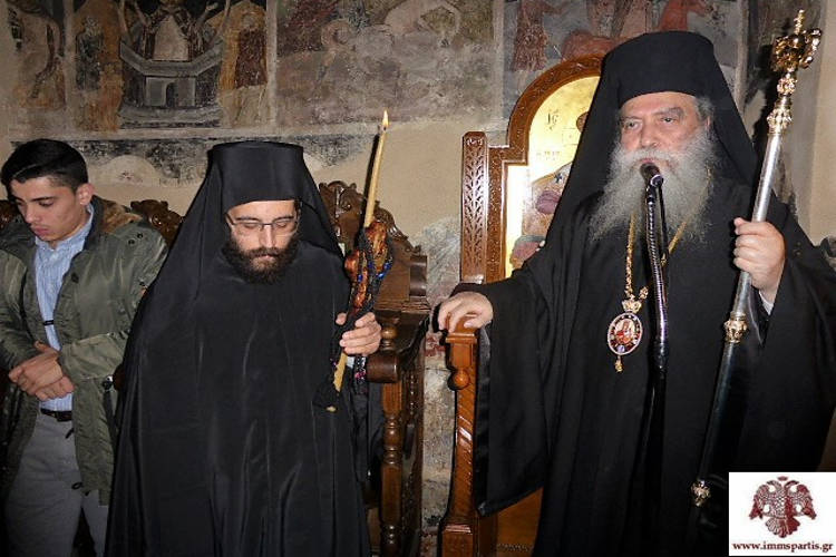 Κουρά Μοναχού στην Μονή Αγίων Αναργύρων Πάρνωνα
