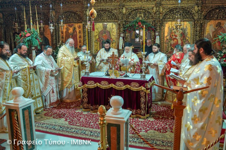 Λειτουργία Αγίου Ιακώβου στη Μητρόπολη Βεροίας (ΦΩΤΟ)