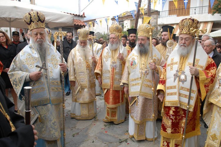 Εορτή Οσίου Πορφυρίου στον Άγιο Ιωάννη Αλιβερίου