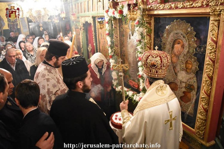 Εορτή Αγίου Σπυρίδωνος στο Πατριαρχείο Ιεροσολύμων