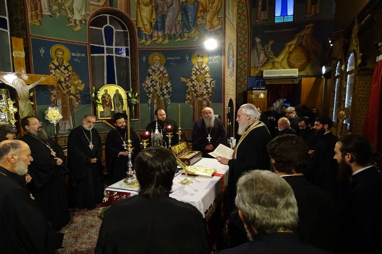 Πανηγυρικός Εσπερινός Αγίου Στεφάνου στη Νέα Ιωνία (ΦΩΤΟ)