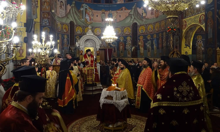 Εσπερινός Αγίας Αναστασίας Φαρμακολυτρίας στη Νέα Ιωνία