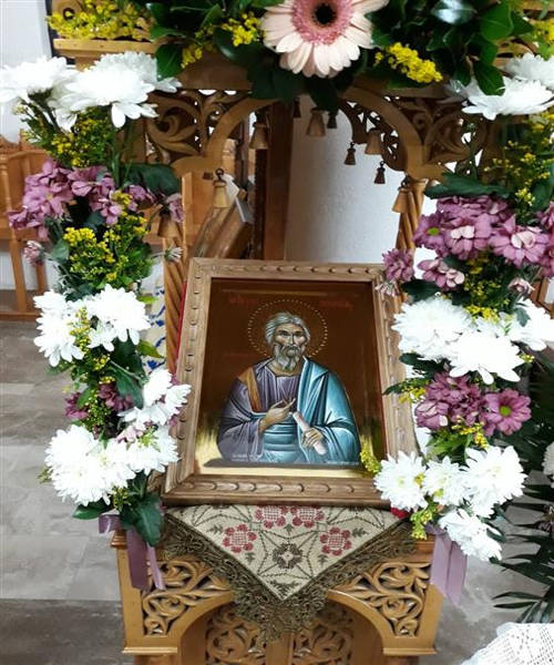 Εορτή Αγίου Ανδρέα στη Μητρόπολη Θεσσαλιώτιδος