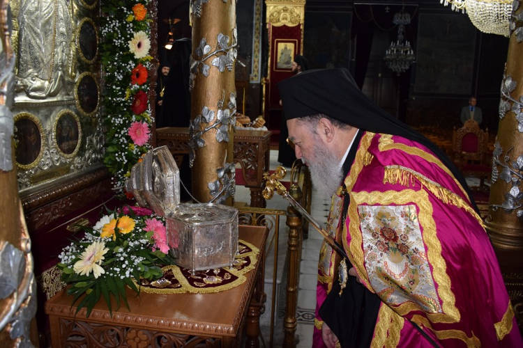 Η Μητρόπολη Θεσσαλιώτιδος τίμησε τον προστάτη της Άγιο Σεραφείμ (ΦΩΤΟ)