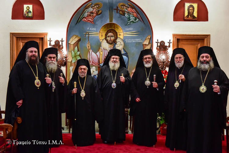 Πολυαρχιερατικός Εσπερινός Ονομαστηρίων Μητροπολίτου Λαγκαδά Ιωάννου (ΦΩΤΟ)