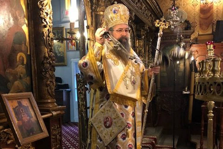 Αρχιερατική Θεία Λειτουργία στον Άγιο Νικόλαο Λευκάδος
