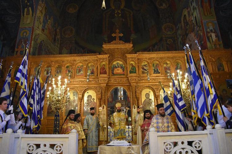 Λαμπρός εορτασμός Τριών Ιεραρχών στη Μητρόπολη Μαρωνείας