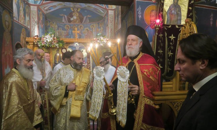 Εορτή Οσίας Ξένης στο Μετόχι Μητροπόλεως Σύρου στην Αθήνα