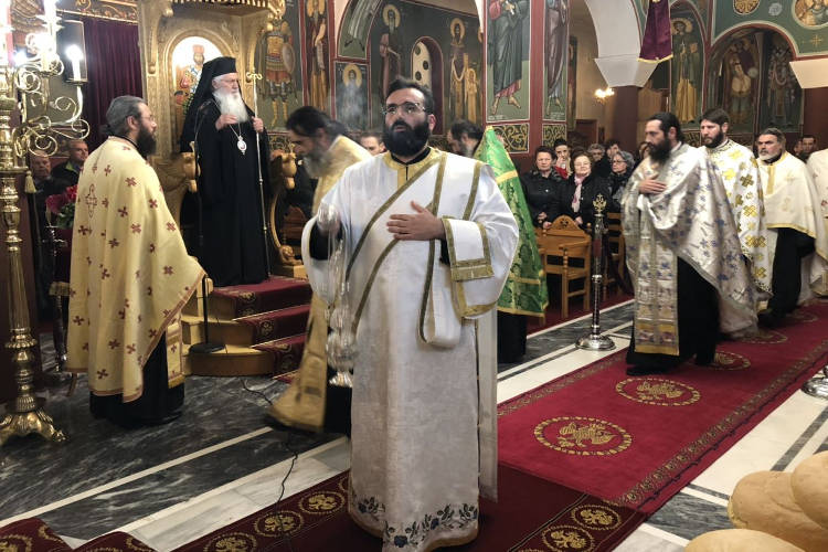 Εορτή Αγίου Αθανασίου στη Μητρόπολη Θηβών