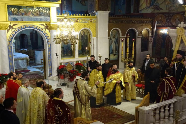 Εορτή του Αγίου Βασιλείου στη Μητρόπολη Νέας Ιωνίας (ΦΩΤΟ)