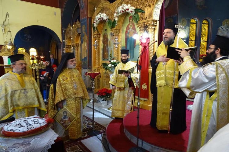 Εορτή του Αγίου Βασιλείου στη Μητρόπολη Νέας Ιωνίας (ΦΩΤΟ)