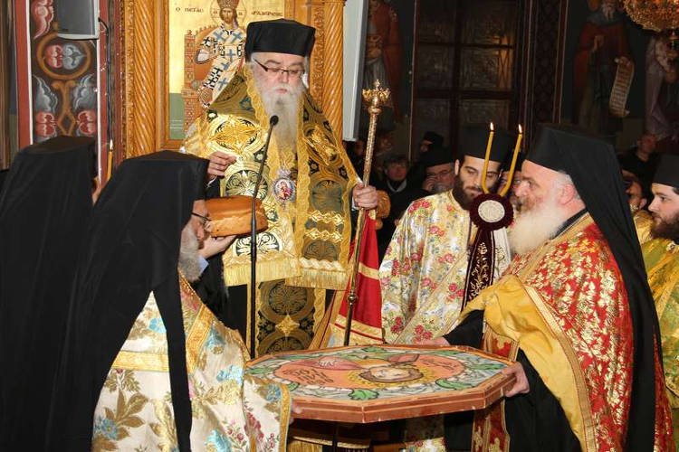 Πολυαρχιερατικός Εσπερινός Ονομαστηρίων Μετεώρων Θεοκλήτου