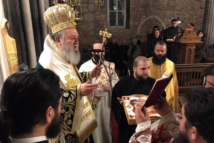 Αγρυπνία Αγίας Φιλοθέης στην Αγία Παρασκευή Χαλκίδος