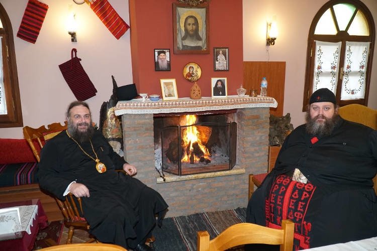 Εορτή Αγίου Παρθενίου στη Μονή Μακρυμάλλη Ψαχνών