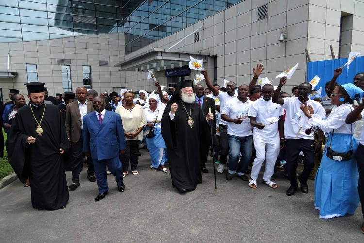 Άφιξη Πατριάρχη Αλεξανδρείας στην Pointe-Noire του Κονγκό