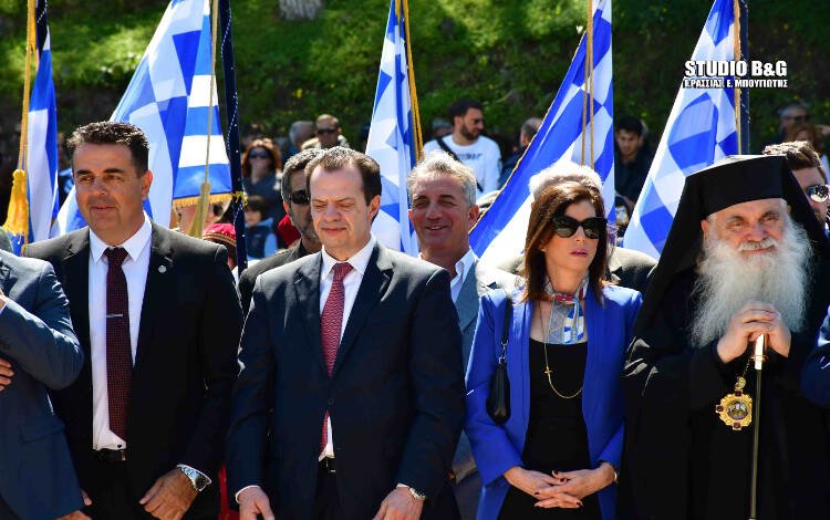 Εορτή Ευαγγελισμού Θεοτόκου και Επέτειος του 1821 στο Ναύπλιο (ΦΩΤΟ)
