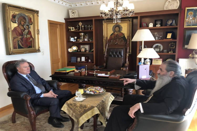 Στον Πειραιώς Σεραφείμ ο υποψήφιος Περιφερειάρχης Γιάννης Σγουρός (ΦΩΤΟ)