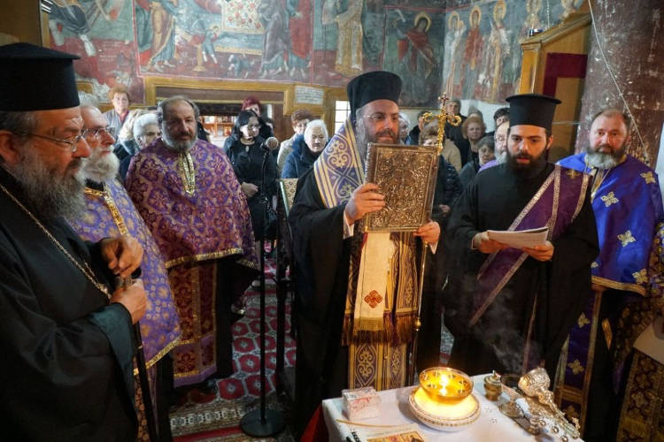 Θεμελίωση νέας πτέρυγας στη Μονή Ζωοδόχου Πηγής Παναγίτσης