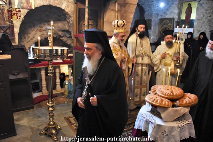 Εορτή Αγίων Θεοδώρων στο Πατριαρχείο Ιεροσολύμων