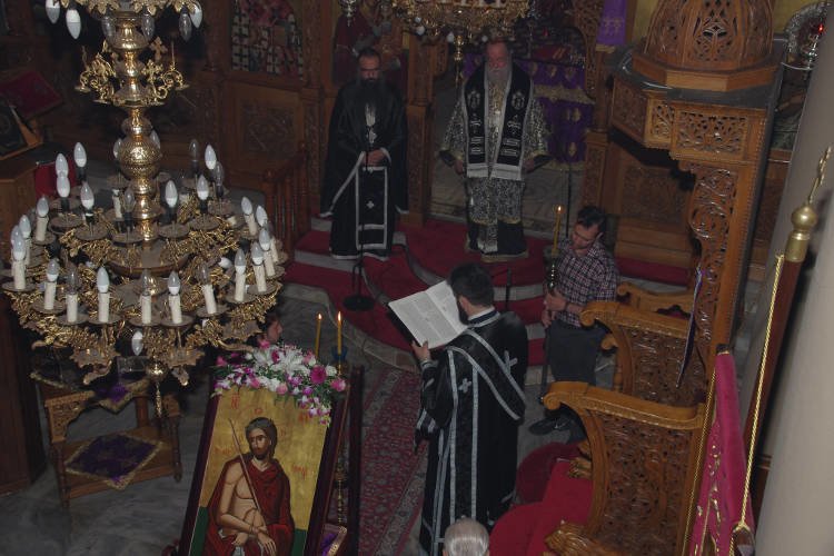 Προηγιασμένη Θεία Λειτουργία της Μεγάλης Τετάρτης στην Ελευθερούπολη (ΦΩΤΟ)