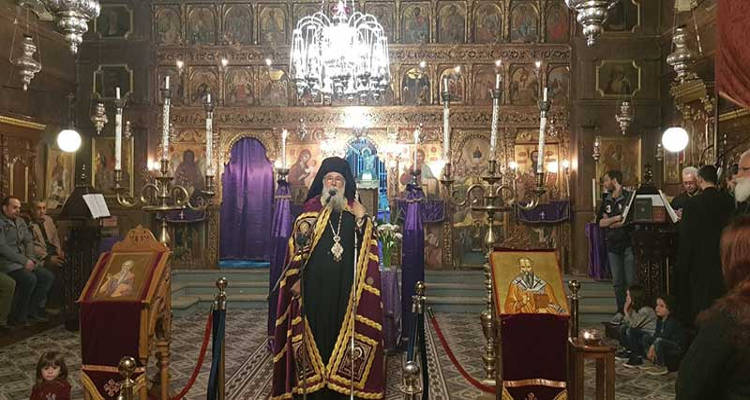 Η Δ´ Στάση των Χαιρετισμών στη Μητρόπολη Κερκύρας