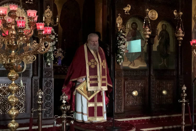 Προηγιασμένη Θεία Λειτουργία στα Λενταριανά Χανίων