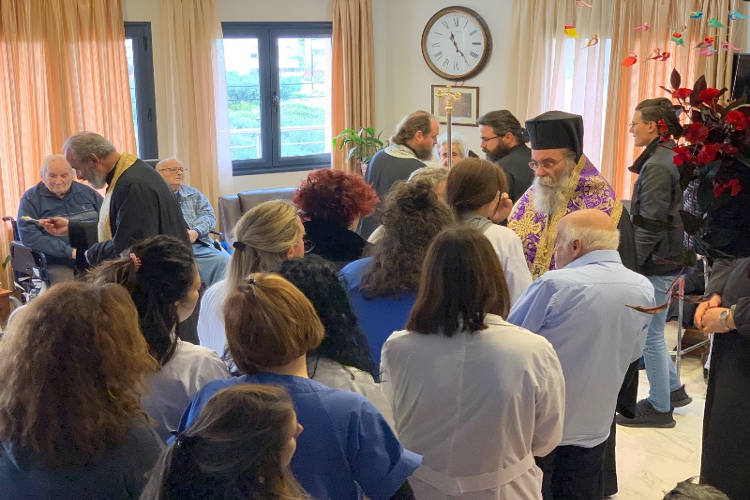 Ιερό Ευχέλαιο στο Αννουσάκειο Θεραπευτήριο