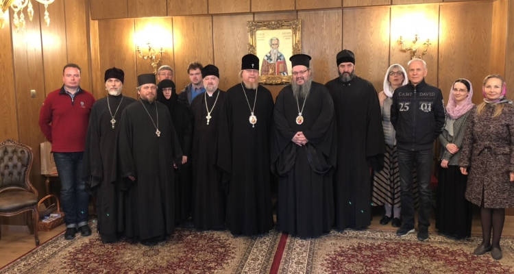 Ο Ρώσος Επίσκοπος Ποντόλσκ στη Μητρόπολη Λαρίσης