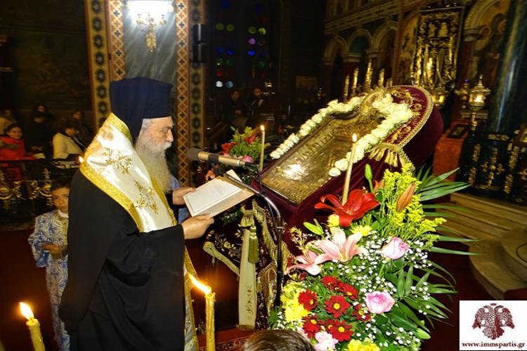 Ο Ακάθιστος Ύμνος στο Μητροπολιτικό Ναό Σπάρτης