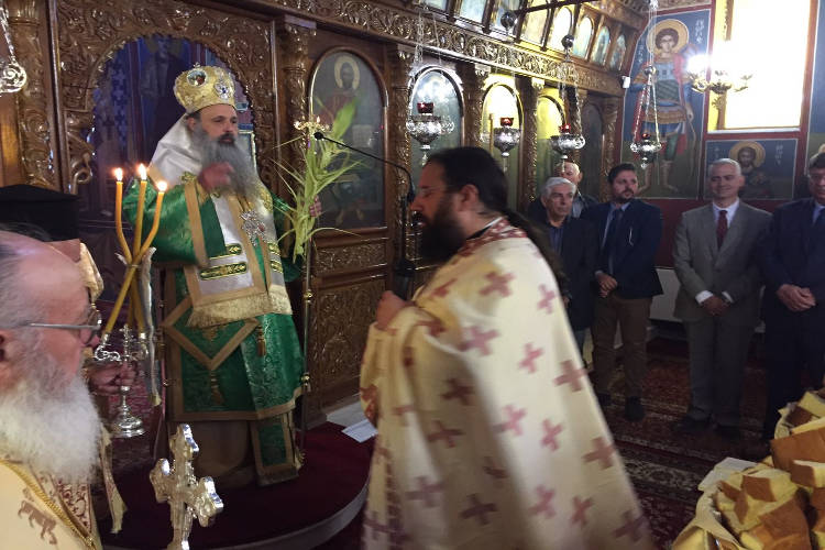 Κυριακή των Βαΐων στη Μητρόπολη Σταγών και Μετεώρων